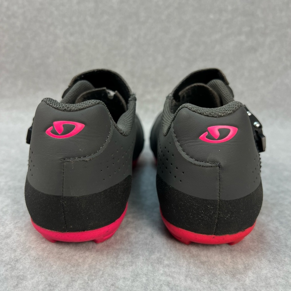 Giro Manta Biking Cycling Shoes Clipless SPD Grey Pink Cleats Women US 8.5 EU 40 - Picture 7 of 16